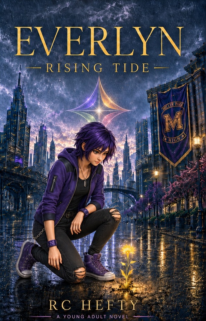 Everlyn: Rising Tide YA Novel cover